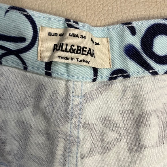 NWT - Pull & Bear x Sicko 19 Men’s Denim Shorts - Size 34 - Picture 7 of 8